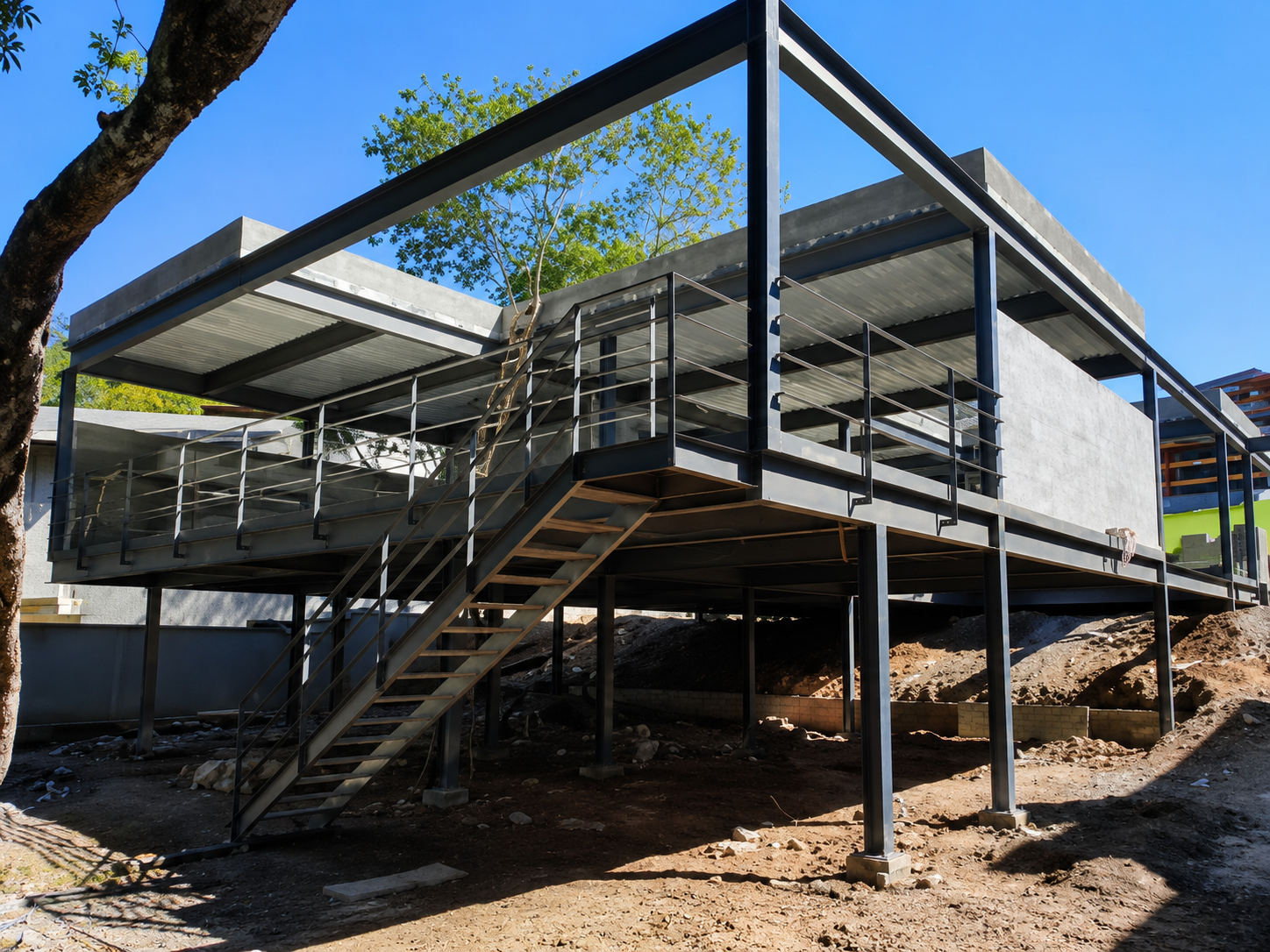Estrutura metálica — Vila do Aço